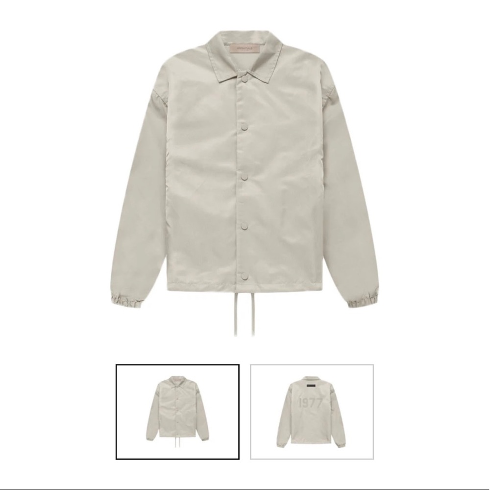FEAR OF GOD Nylon coach jacket essential